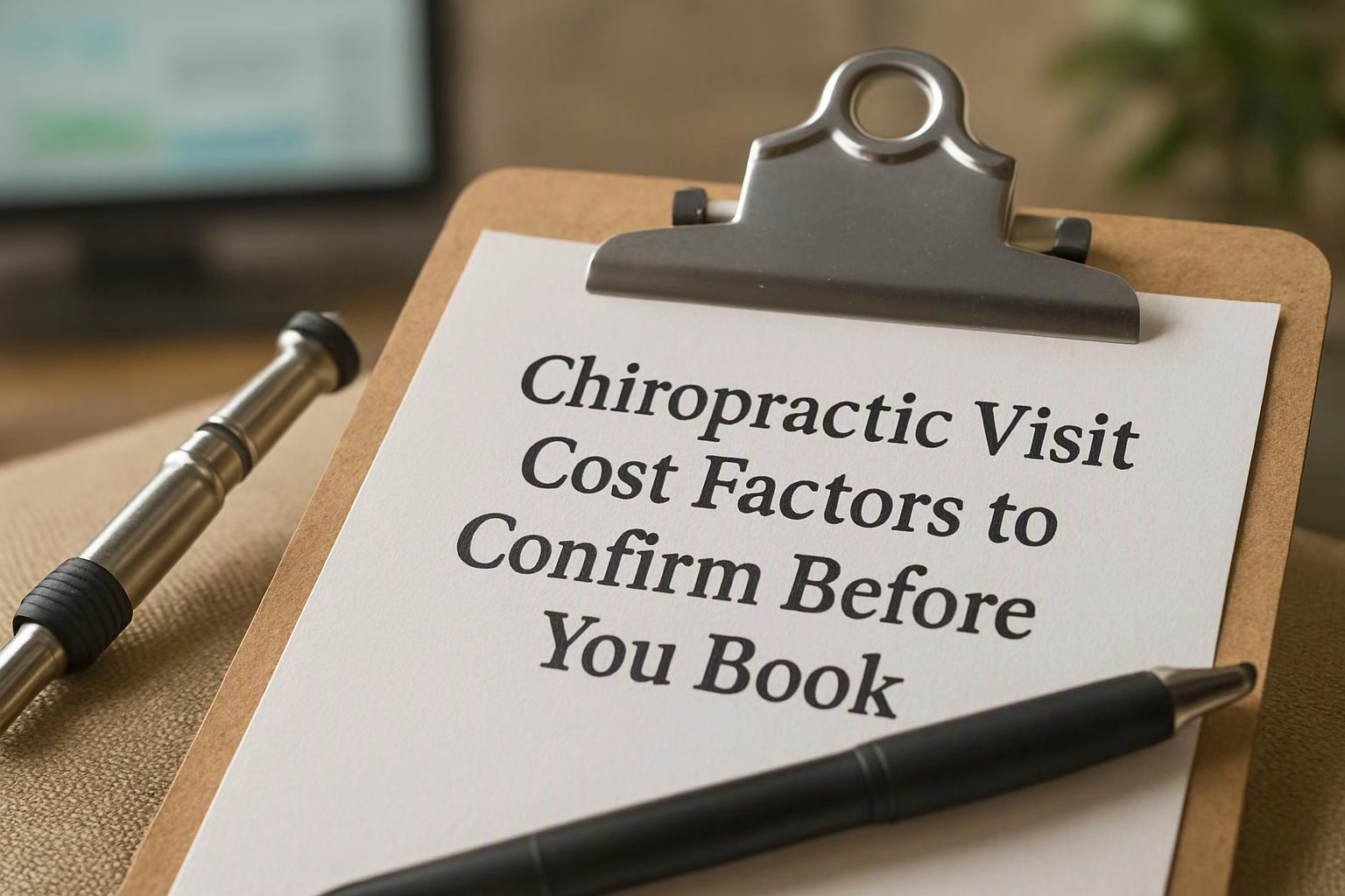 Chiropractic Visit Cost Factors to Confirm Before You Book in Marietta, Georgia