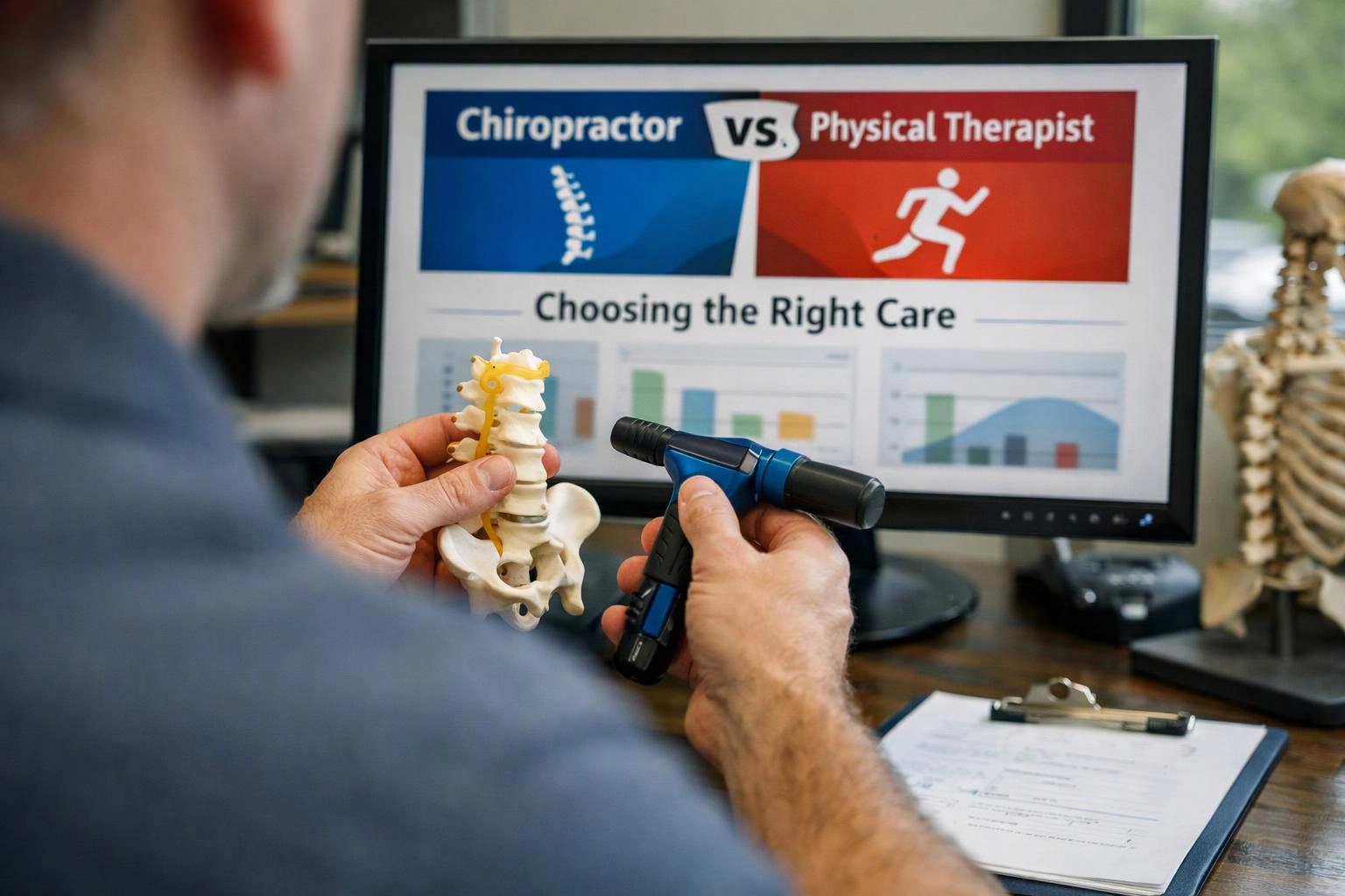 Chiropractor vs. Physical Therapist: Choosing the Right Care